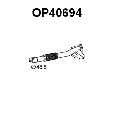 Exhaust Pipe (OP40694)