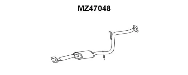 Front Muffler (MZ47048)