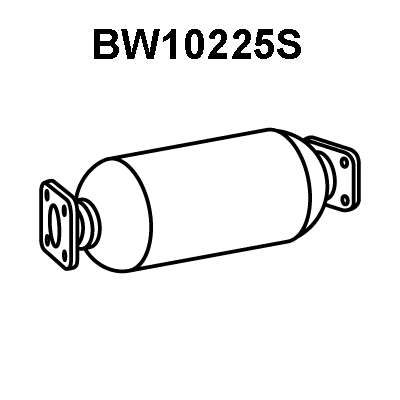 Soot/Particulate Filter, exhaust system (BW10225S)