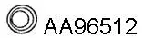 Seal Ring, exhaust pipe (AA96512)