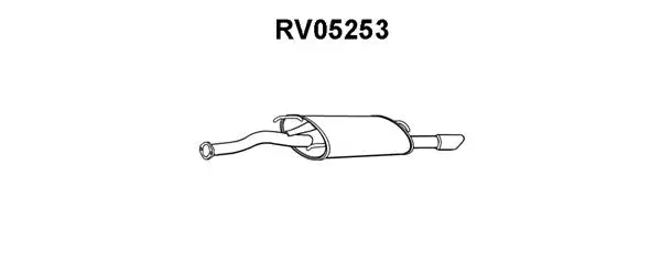 Rear Muffler (RV05253)