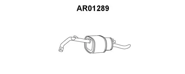 Rear Muffler (AR01289)