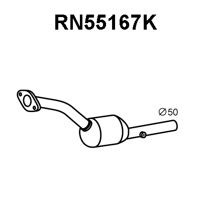 Catalytic Converter (RN55167K)