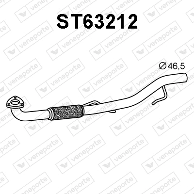 Repair Pipe, catalytic converter (ST63212)