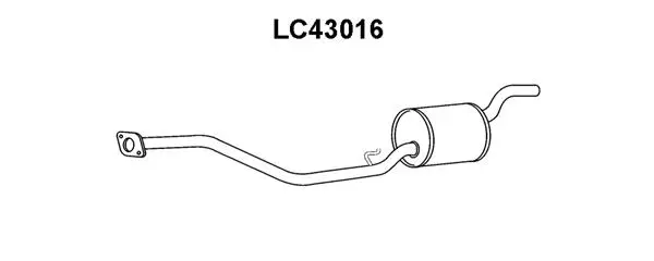 Front Muffler (LC43016)