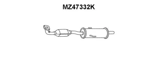 Catalytic Converter (MZ47332K)