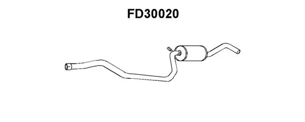 Centre Muffler (FD30020)