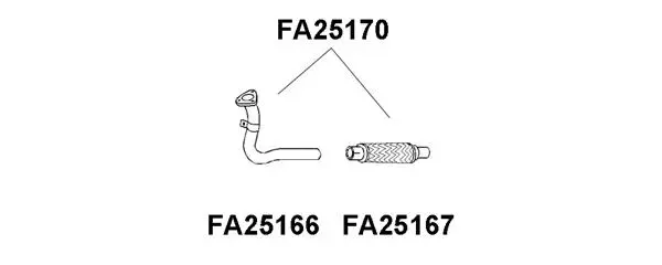 Exhaust Pipe (FA25170)