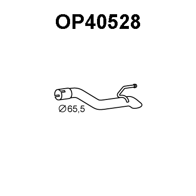 Exhaust Pipe (OP40528)