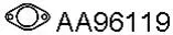 Gasket, exhaust pipe (AA96119)