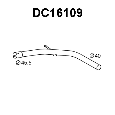 Exhaust Pipe (DC16109)
