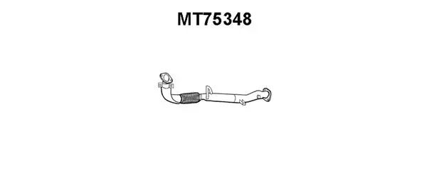 Exhaust Pipe (MT75348)