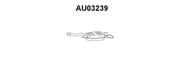 Rear Muffler (AU03239)