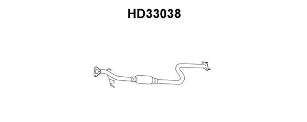 Front Muffler (HD33038)