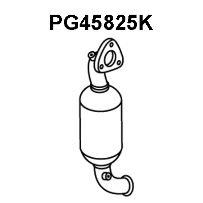 Catalytic Converter (PG45825K)