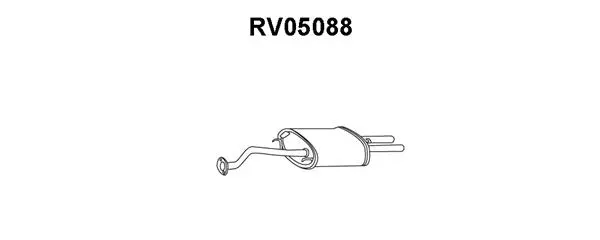Rear Muffler (RV05088)