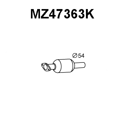 Catalytic Converter (MZ47363K)
