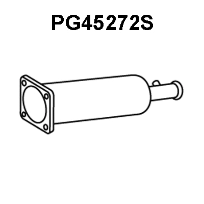 Soot/Particulate Filter, exhaust system (PG45272S)