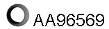 Seal Ring, exhaust pipe (AA96569)