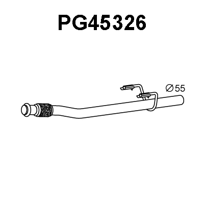 Exhaust Pipe (PG45326)