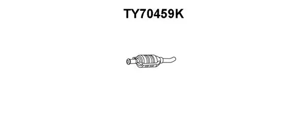 Catalytic Converter (TY70459K)