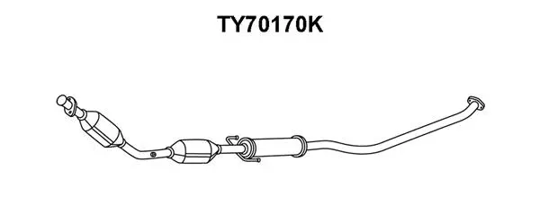 Catalytic Converter (TY70170K)