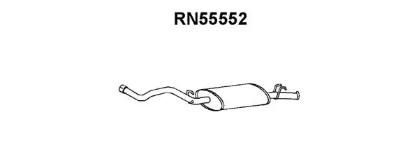 Rear Muffler (RN55552)