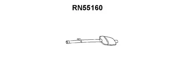 Front Muffler (RN55160)