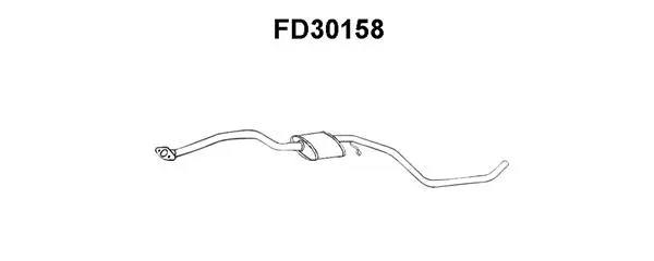 Front Muffler (FD30158)