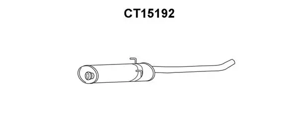 Front Muffler (CT15192)