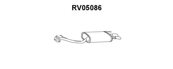 Rear Muffler (RV05086)