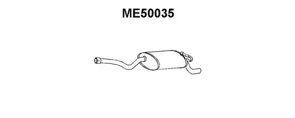 Rear Muffler (ME50035)