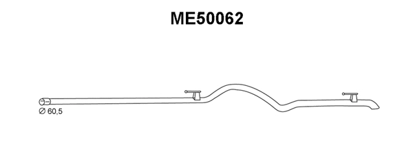 Exhaust Pipe (ME50062)