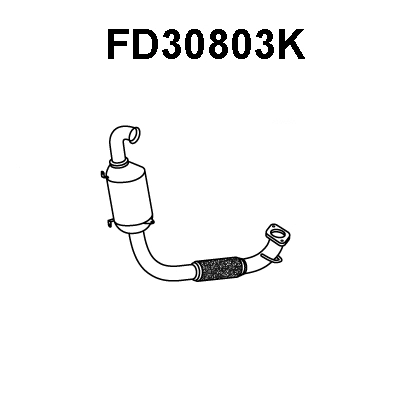 Catalytic Converter (FD30803K)