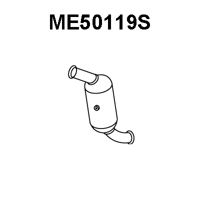 Soot/Particulate Filter, exhaust system (ME50119S)