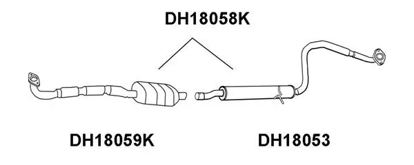 Catalytic Converter (DH18058K)