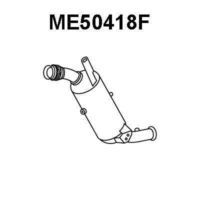 Soot/Particulate Filter, exhaust system (ME50418F)