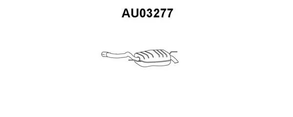 Rear Muffler (AU03277)