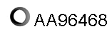 Seal Ring, exhaust pipe (AA96468)