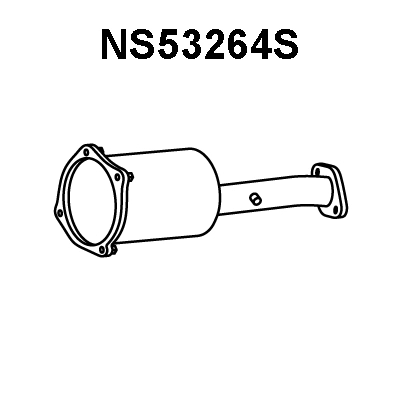 Soot/Particulate Filter, exhaust system (NS53264S)