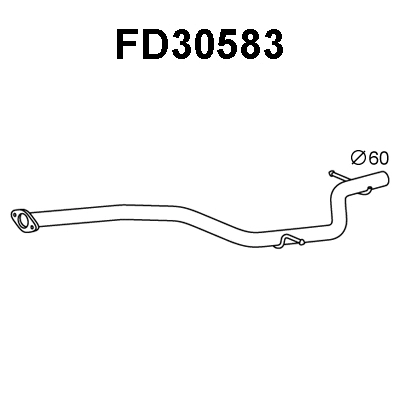 Exhaust Pipe (FD30583)