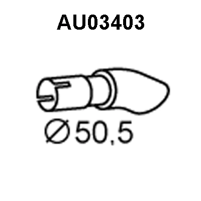 Exhaust Pipe (AU03403)