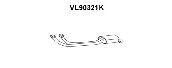 Catalytic Converter (VL90321K)