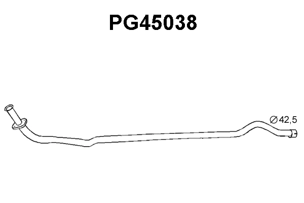 Exhaust Pipe (PG45038)