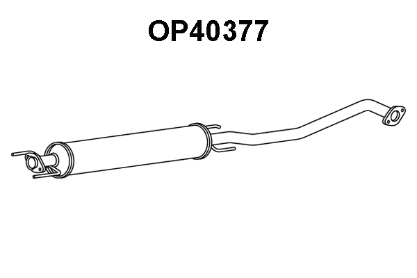 Centre Muffler (OP40377)