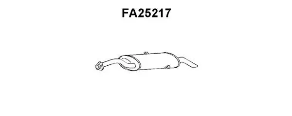 Rear Muffler (FA25217)