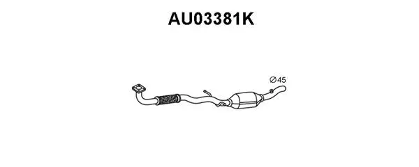 Catalytic Converter (AU03381K)