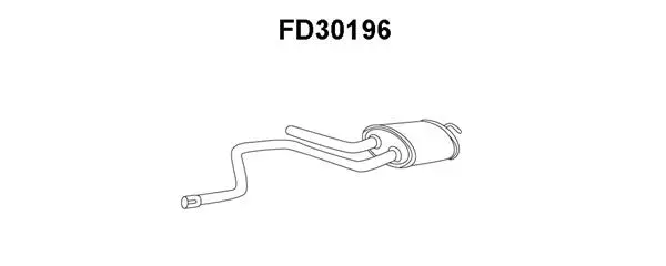 Centre Muffler (FD30196)