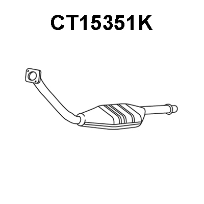 Catalytic Converter (CT15351K)