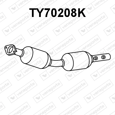 Catalytic Converter (TY70208K)